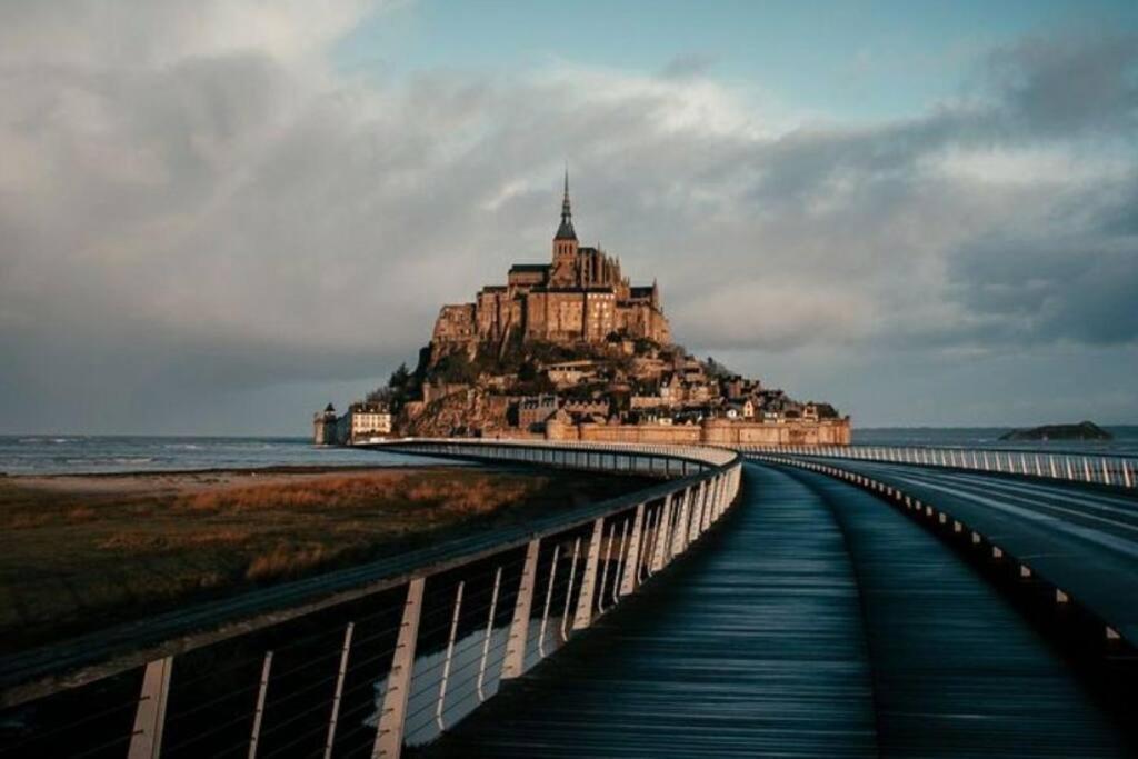 La Baie Du Mont Appartement De Vacances Proche Du Mont Saint Michel Ро-сюр-Куэнон Экстерьер фото